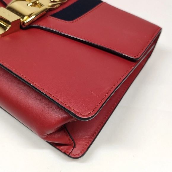 Gucci Sylvie shoulder bag Leather - Picture 4 of 9